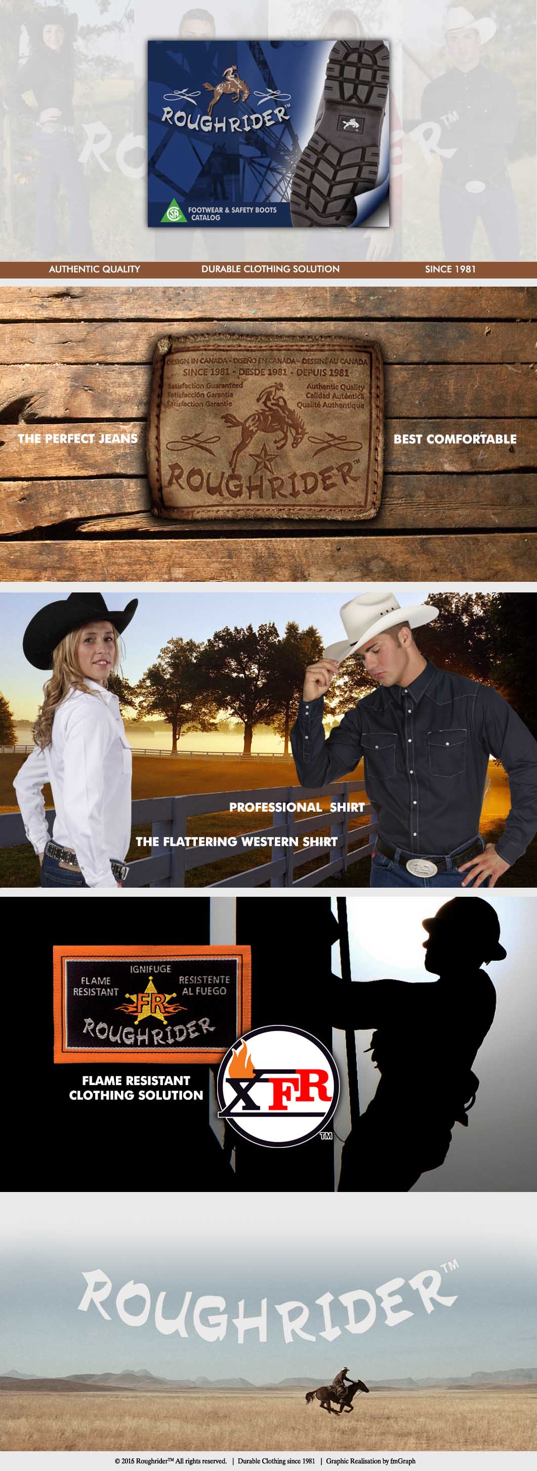 Workwear Roughrider Products